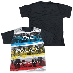 The Police Synchronicity - Youth Black Back T-Shirt Youth Black Back T-Shirt (Ages 8-12) The Police   