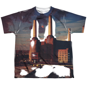 Pink Floyd Animals youth all-over print t-shirt for ages 8 to 12