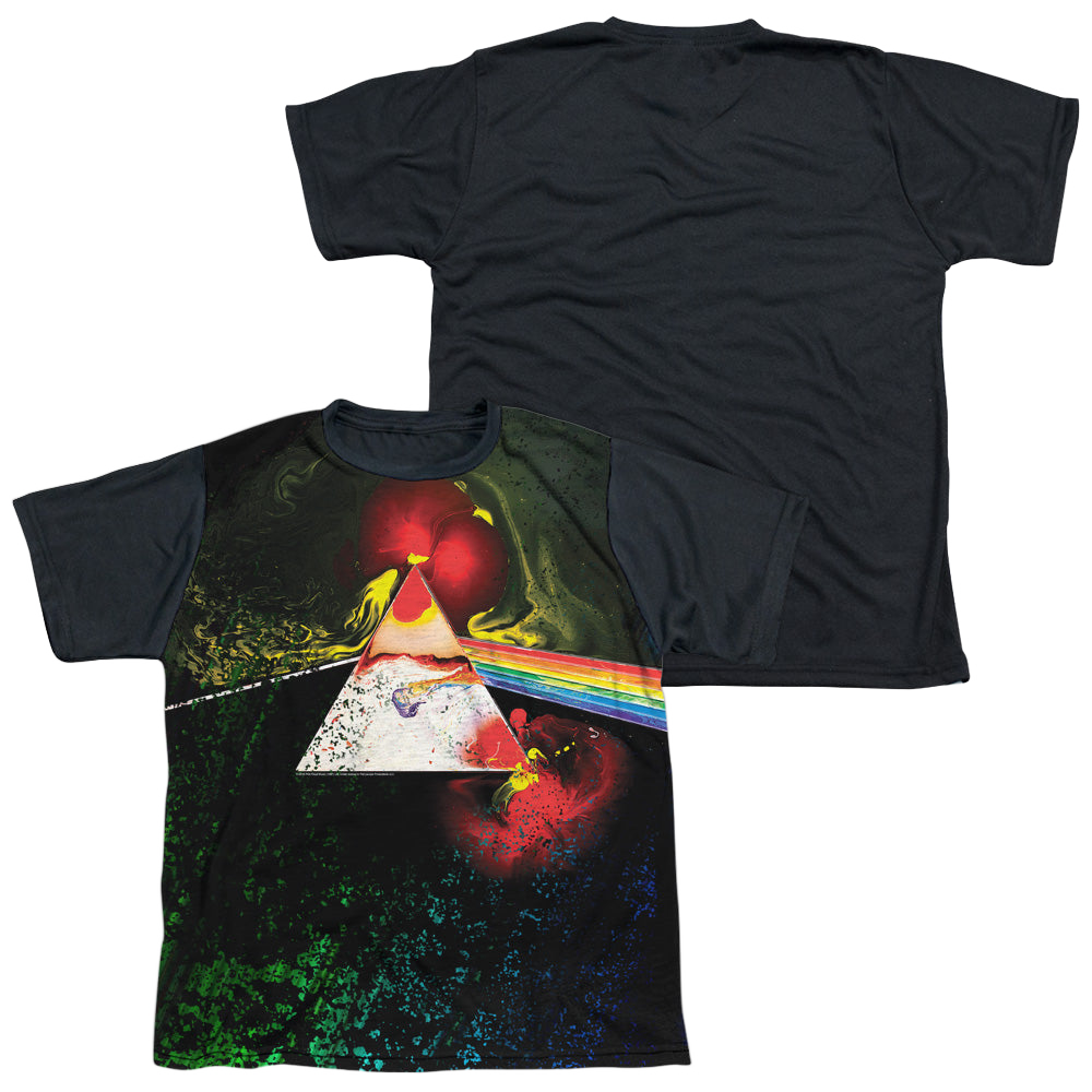Pink Floyd Dark Side Of The Moon - Youth Black Back T-Shirt Youth Black Back T-Shirt (Ages 8-12) Pink Floyd   