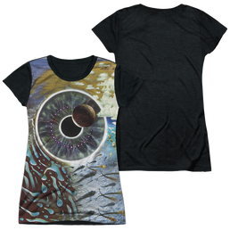 Pink Floyd Pulse - Juniors Black Back T-Shirt Juniors Black Back T-Shirt Pink Floyd   