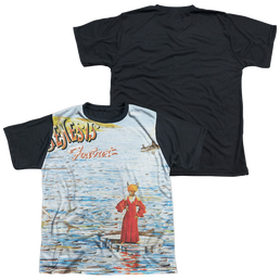 Genesis Foxtrot Cover - Youth Black Back T-Shirt Youth Black Back T-Shirt (Ages 8-12) Genesis   
