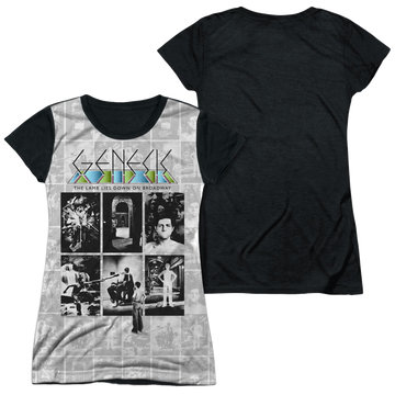 Genesis Lamp juniors black back t-shirt