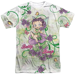 Betty Boop Betty Boop Flower Fairy - Men's All-Over Print T-Shirt Men's All-Over Print T-Shirt Betty Boop   