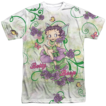Betty Boop Flower Fairy men's all-over print t-shirt