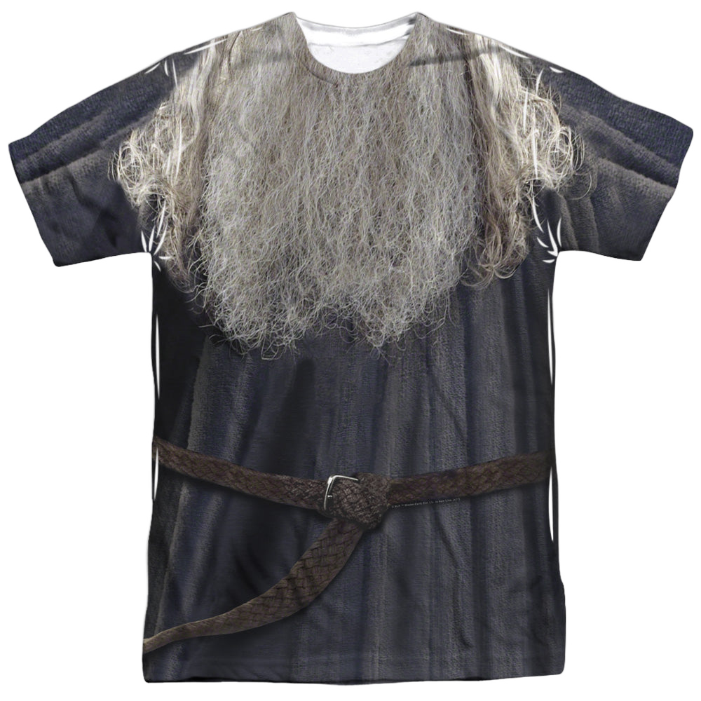 Lord of the Rings Trilogy, The Lord Of The Rings Galdalf The Grey Costume - Men's All-Over Print T-Shirt Men's All-Over Print T-Shirt Lord Of The Rings   