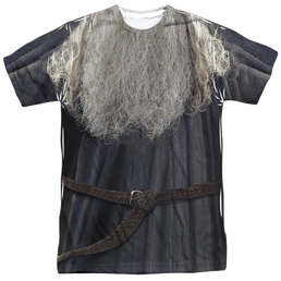 Lord of the Rings Trilogy, The Lord Of The Rings Galdalf The Grey Costume - Men's All-Over Print T-Shirt Men's All-Over Print T-Shirt Lord Of The Rings   