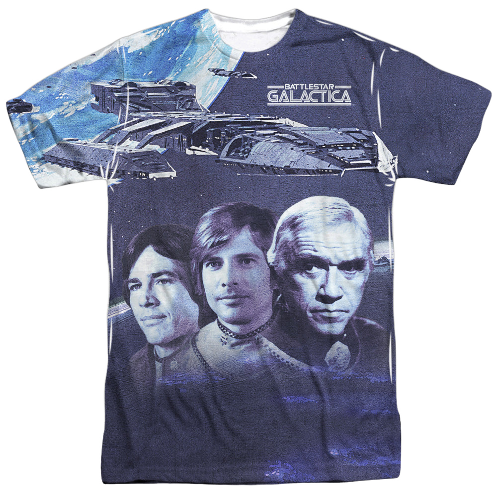 Battlestar Galactica (1978) Bsg(Classic) Space Travelers - Men's All-Over Print T-Shirt Men's All-Over Print T-Shirt Battlestar Galactica   