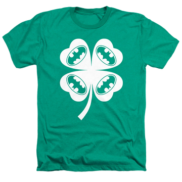 Batman Bat Clover - Men's Heather T-Shirt Men's Heather T-Shirt Batman   