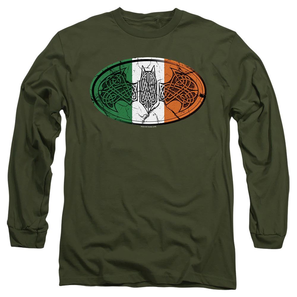 Batman Irish Celtic Symbol - Men's Long Sleeve T-Shirt Men's Long Sleeve T-Shirt Batman   