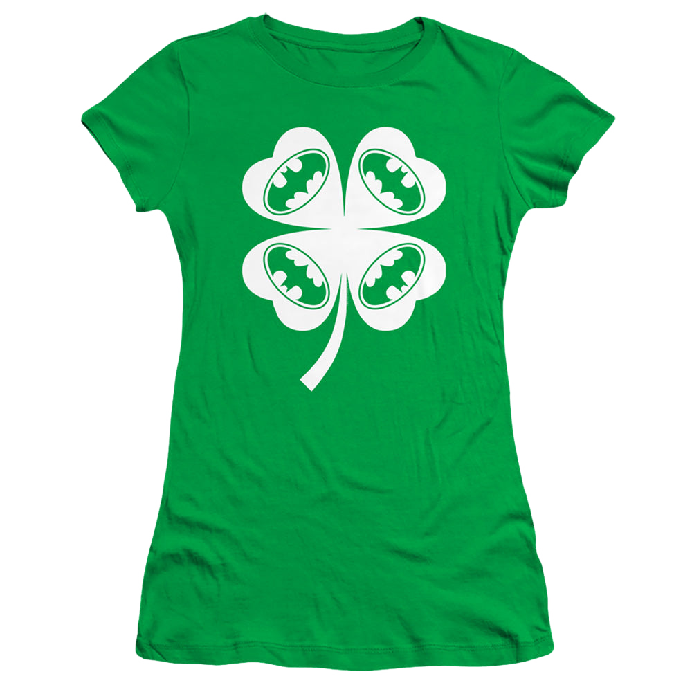 Batman Bat Clover - Juniors T-Shirt Juniors T-Shirt Batman   