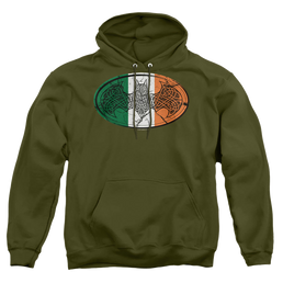 Batman Irish Celtic Symbol - Pullover Hoodie Pullover Hoodie Batman   