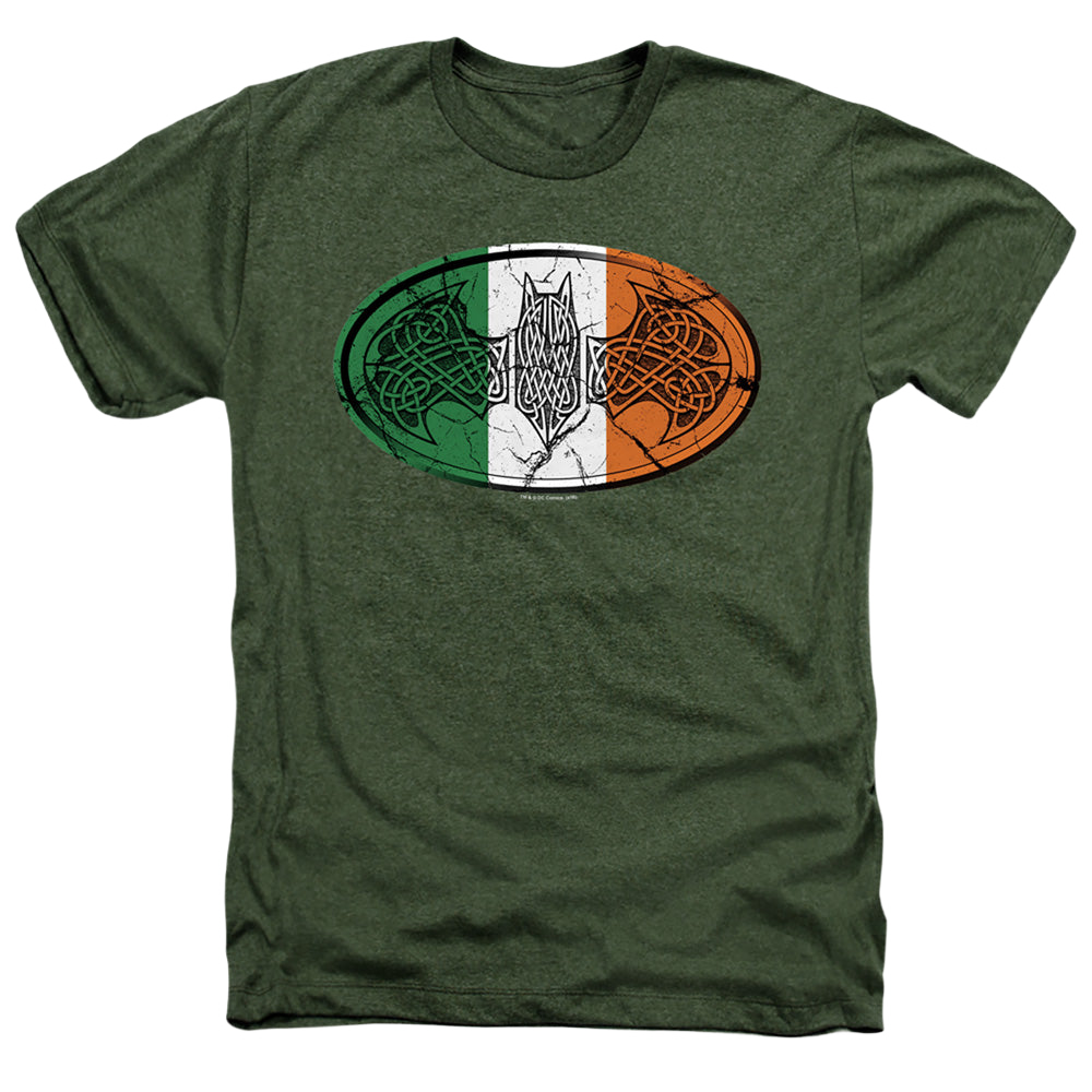 Batman Irish Celtic Symbol - Men's Heather T-Shirt Men's Heather T-Shirt Batman   
