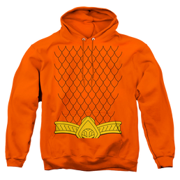 Aquaman New Aqua Uniform - Pullover Hoodie Pullover Hoodie Aquaman   