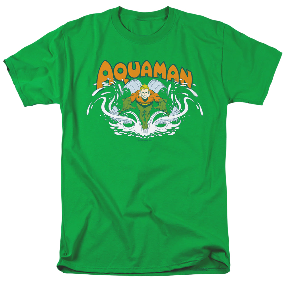 Aquaman Aquaman Splash - Men's Regular Fit T-Shirt Men's Regular Fit T-Shirt Aquaman   