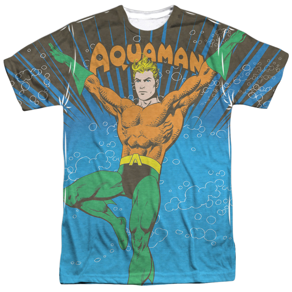Aquaman Underwater Sub - Men's All-Over Print T-Shirt Men's All-Over Print T-Shirt Aquaman   