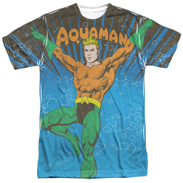 Aquaman Underwater Sub - Men's All-Over Print T-Shirt Men's All-Over Print T-Shirt Aquaman   