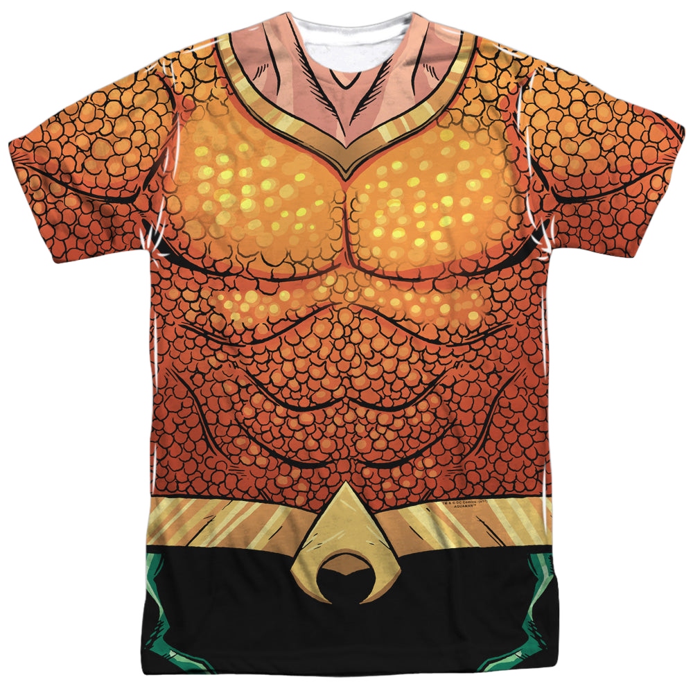 Aquaman Aquaman Rebirth Uniform - Men's All-Over Print T-Shirt Men's All-Over Print T-Shirt Aquaman   