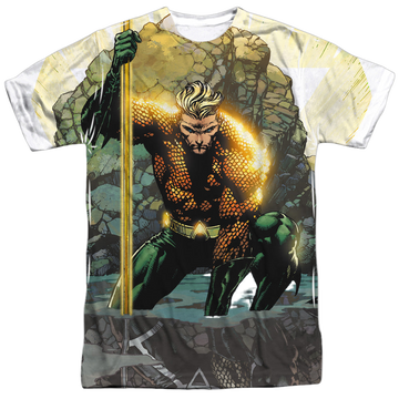 Aquaman Good Vs Evil - Men's All-Over Print T-Shirt Men's All-Over Print T-Shirt Aquaman   