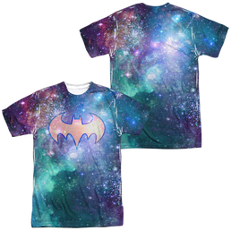 Batgirl Shielded Galaxy (Front/Back Print) - Men's All-Over Print T-Shirt Men's All-Over Print T-Shirt Batgirl   