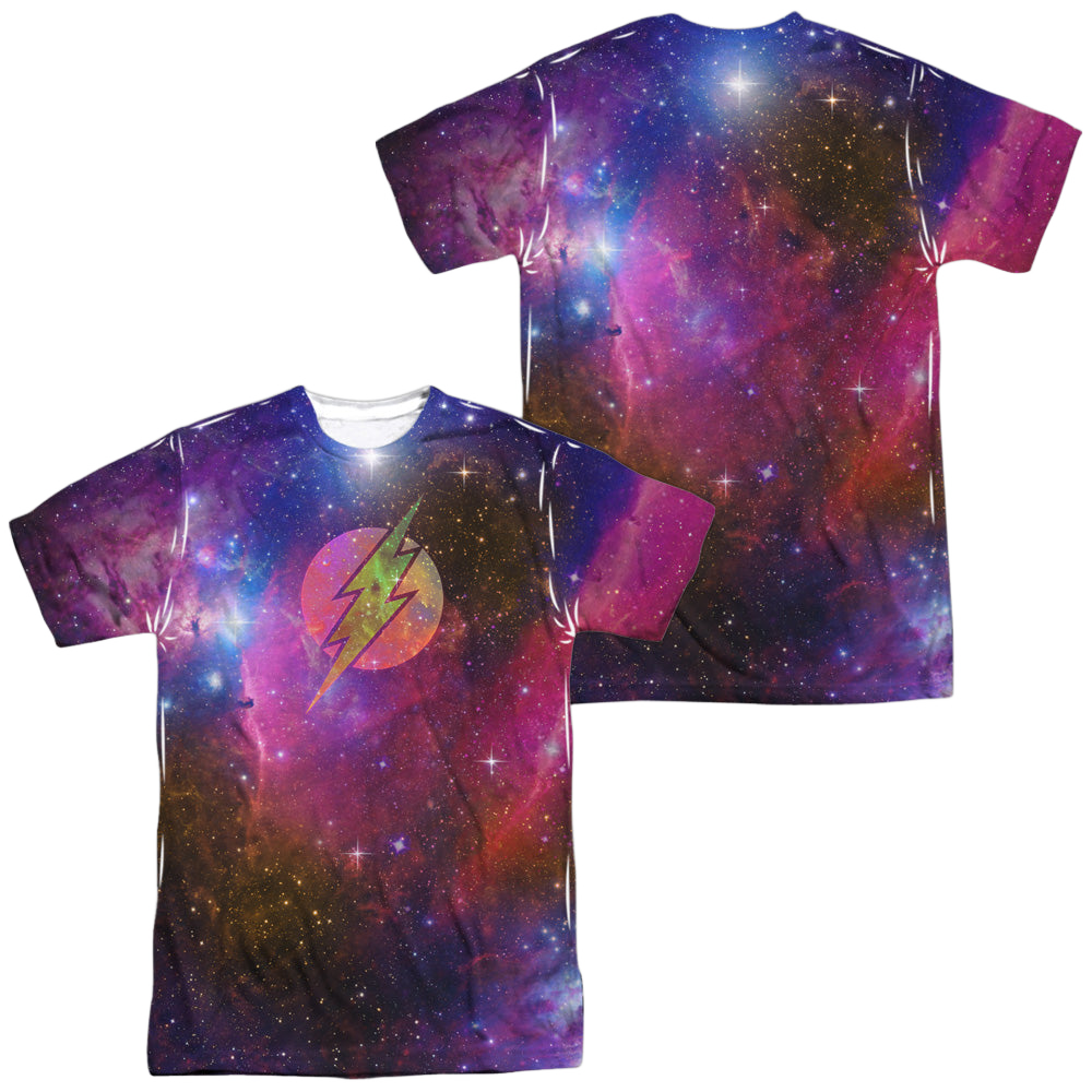 Flash, The Flash Galaxy (Front/Back Print) - Men's All-Over Print T-Shirt Men's All-Over Print T-Shirt Flash, The   
