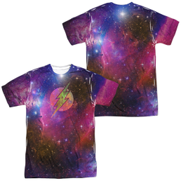 Flash, The Flash Galaxy (Front/Back Print) - Men's All-Over Print T-Shirt Men's All-Over Print T-Shirt Flash, The   