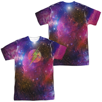Flash, The Flash Galaxy (Front/Back Print) - Men's All-Over Print T-Shirt Men's All-Over Print T-Shirt The Flash   