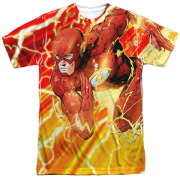 Flash, The Lightning Dash - Men's All-Over Print T-Shirt Men's All-Over Print T-Shirt The Flash   