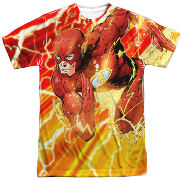 Flash, The Lightning Dash - Men's All-Over Print T-Shirt Men's All-Over Print T-Shirt The Flash   