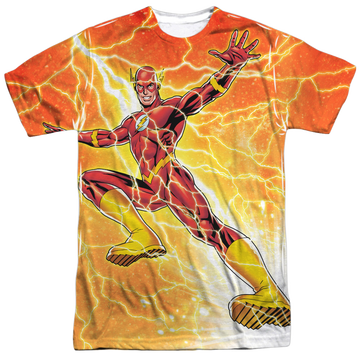 Flash, The Fast As Lightning - Men's All-Over Print T-Shirt Men's All-Over Print T-Shirt The Flash   