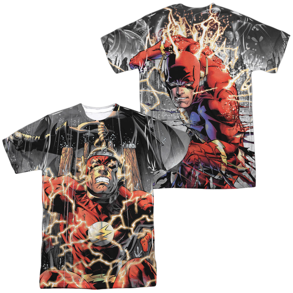 Flash, The Shock Therapy (Front/Back Print) - Men's All-Over Print T-Shirt Men's All-Over Print T-Shirt Flash, The   