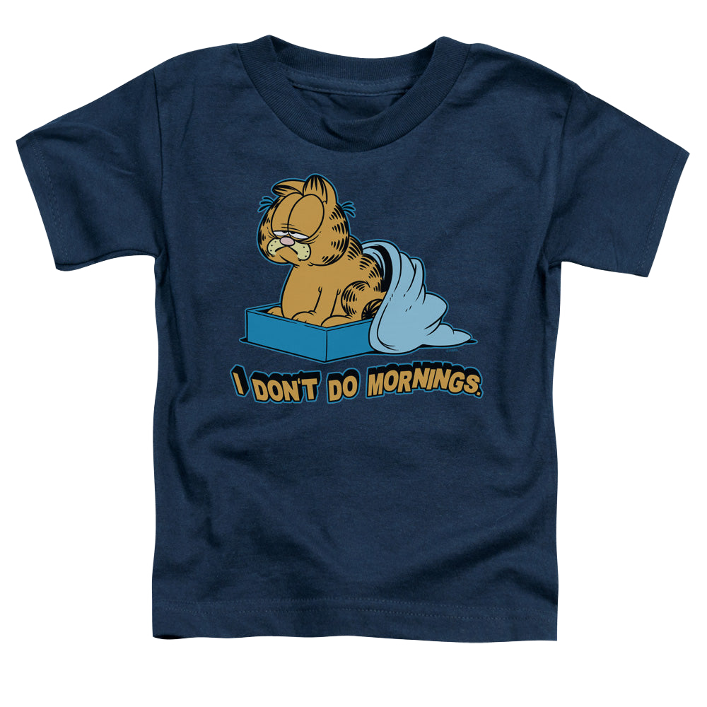 Garfield I Dont Do Mornings - Kid's T-Shirt Kid's T-Shirt (Ages 4-7) Garfield   