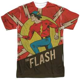 Flash, The Vintage Comic Flash - Men's All-Over Print T-Shirt Men's All-Over Print T-Shirt Flash, The   