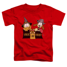 Garfield Trick Or Treat - Toddler T-Shirt Toddler T-Shirt Garfield   