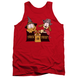 Garfield Trick Or Treat - Men's Tank Top Men's Tank Garfield   