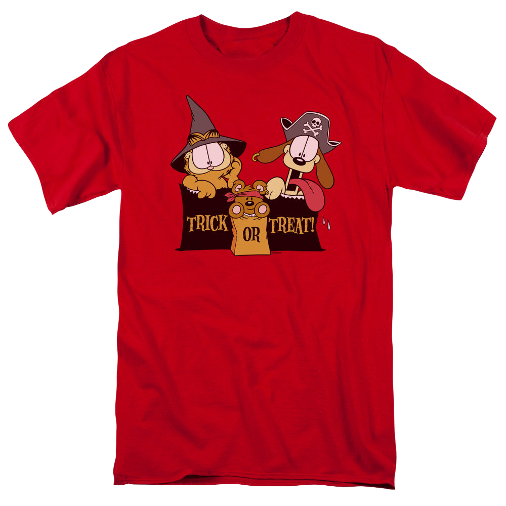Garfield Trick Or Treat - Men's Regular Fit T-Shirt Men's Regular Fit T-Shirt Garfield   