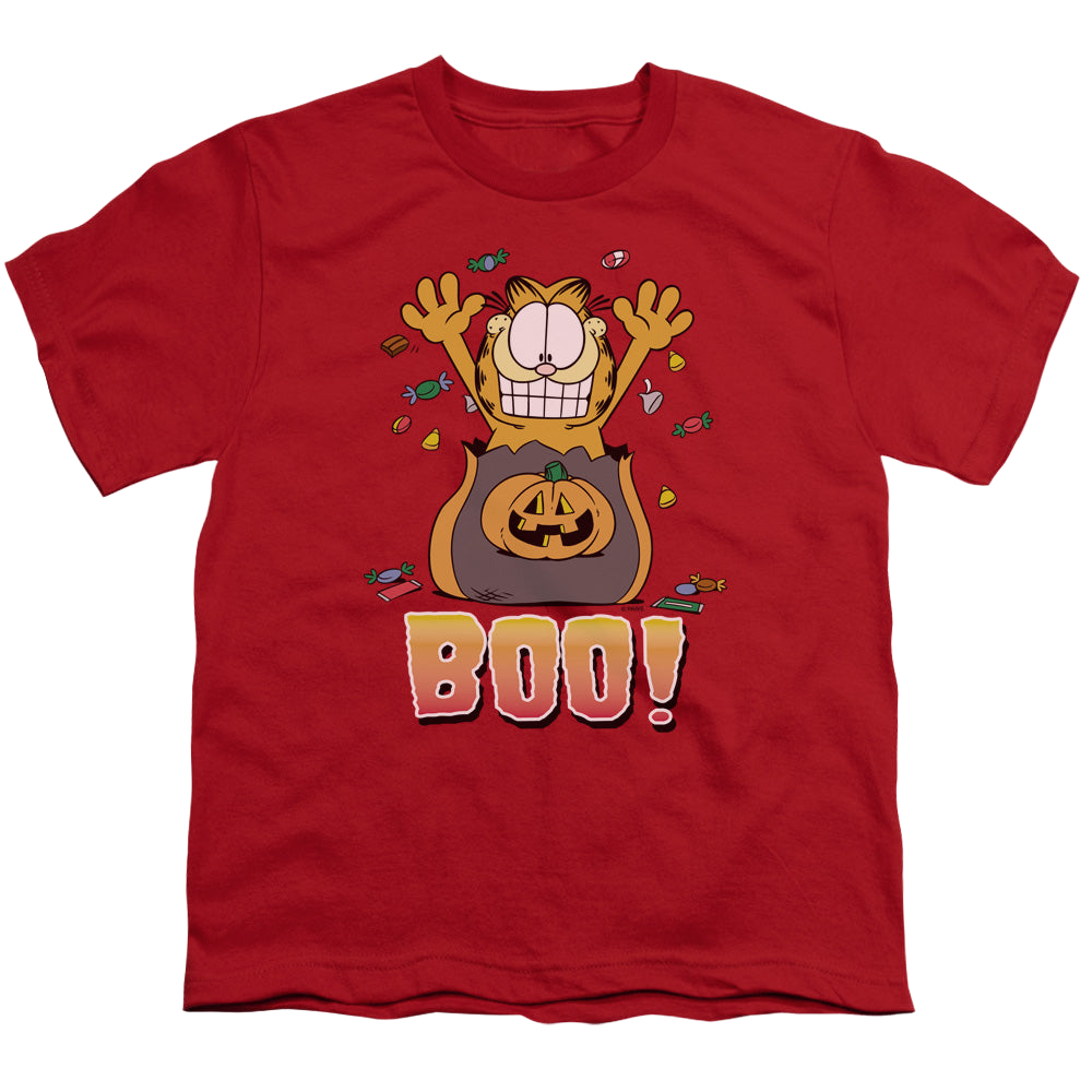 Garfield Boo! - Youth T-Shirt Youth T-Shirt (Ages 8-12) Garfield   