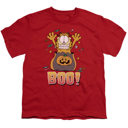 Garfield Boo! - Youth T-Shirt Youth T-Shirt (Ages 8-12) Garfield   