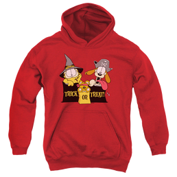 Garfield Trick Or Treat - Youth Hoodie Youth Hoodie (Ages 8-12) Garfield   