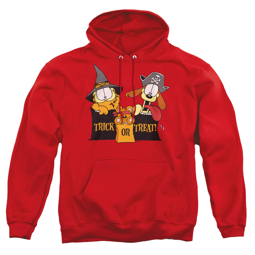 Garfield Trick Or Treat - Pullover Hoodie Pullover Hoodie Garfield   