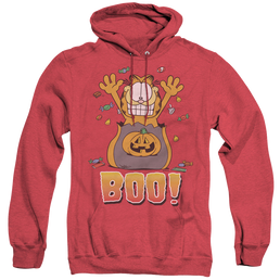 Garfield Boo! - Heather Pullover Hoodie Heather Pullover Hoodie Garfield   