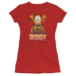 Garfield Boo! - Juniors T-Shirt Juniors T-Shirt Garfield   