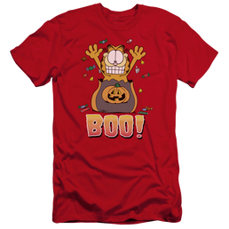Garfield Boo! - Men's Premium Slim Fit T-Shirt Men's Premium Slim Fit T-Shirt Garfield   