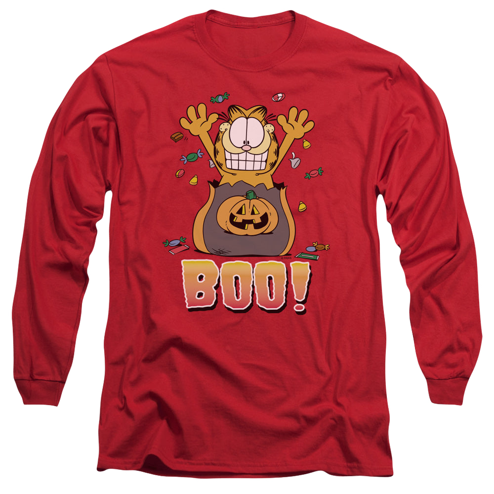 Garfield Boo! - Men's Long Sleeve T-Shirt Men's Long Sleeve T-Shirt Garfield   