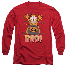 Garfield Boo! - Men's Long Sleeve T-Shirt Men's Long Sleeve T-Shirt Garfield   