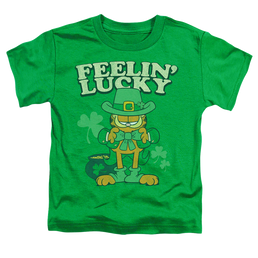 Garfield Feelin Lucky - Kid's T-Shirt Kid's T-Shirt (Ages 4-7) Garfield   