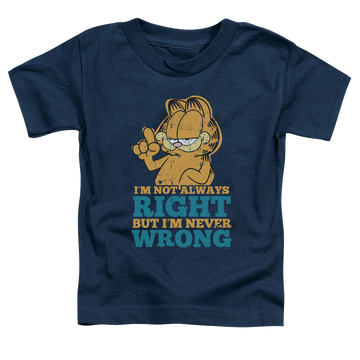 Garfield Never Wrong - Kid's T-Shirt Kid's T-Shirt (Ages 4-7) Garfield   