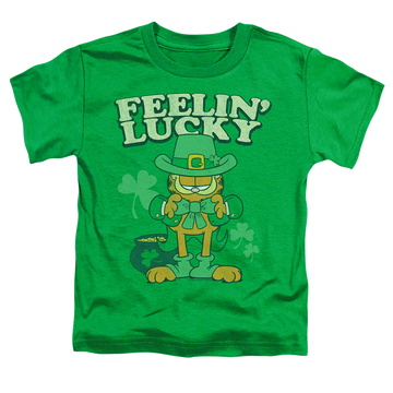Garfield Feelin Lucky - Toddler T-Shirt Toddler T-Shirt Garfield   