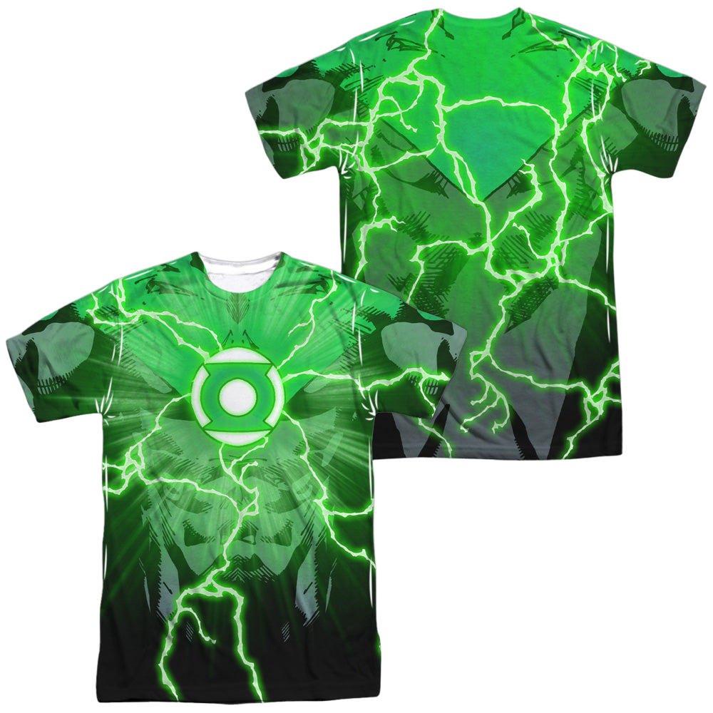 Green Lantern John Burst (Front/Back Print) - Men's All-Over Print T-Shirt Men's All-Over Print T-Shirt Green Lantern   