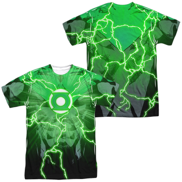 Green Lantern John Burst (Front/Back Print) - Men's All-Over Print T-Shirt Men's All-Over Print T-Shirt Green Lantern   