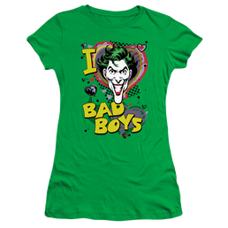 Joker, The I Heart Bad Boys 2 - Juniors T-Shirt Juniors T-Shirt Joker   